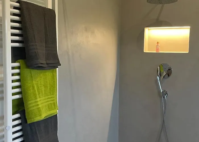 Daire Gruene Gams - Neubau Designwohnung Mit 2 Balkonen Breitbrunn am Chiemsee