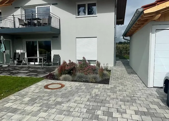 Gruene Gams - Neubau Designwohnung Mit 2 Balkonen Daire Breitbrunn am Chiemsee