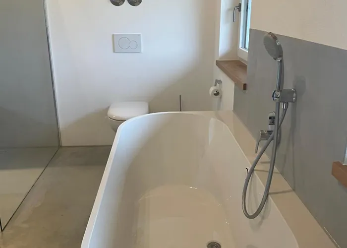 Gruene Gams - Neubau Designwohnung Mit 2 Balkonen Daire Breitbrunn am Chiemsee